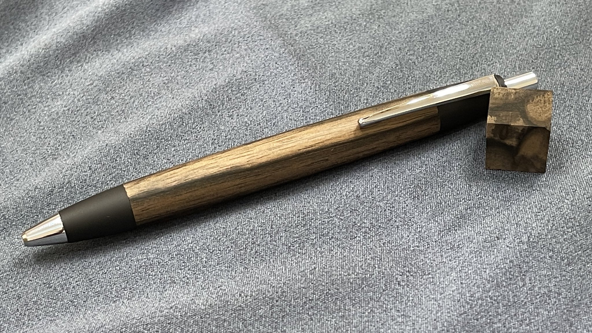野原工芸 ボールペンスタンダード 黒柿(白多め) www.poltekkes-bsi.ac.id