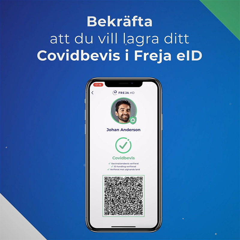 Hämta och spara ditt Covidbevis med Freja eID+! Följ bara stegen nedan:
#FrejaeID #covidbevis