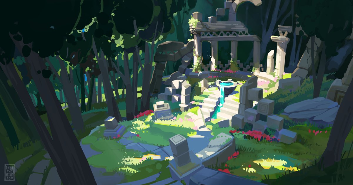 Anya_The_Artist's tweet photo. It's #PortfolioDay! I'm Anya, a newly full-time freelance 2D and 3D artist. Whenever I get gaps in my freelance schedule I will be posting here, so let's keep in touch :) https://t.co/Qyqvkkm8tc https://t.co/LwsePD5J81