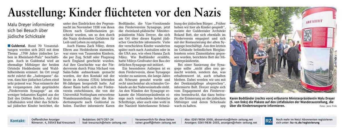 AmEndedesTunnels (@80ktexhibition) on Twitter photo We are in the news… thank you! <a href="/PhotoWerkBerlin/">PHOTO WERK BERLIN</a> <a href="/MemoryoftheKT/">Dr Amy Williams 🎗️</a> @DrAndreaHammel <a href="/LegaciesofPast/">Bill Niven</a> <a href="/KarenStuke/">Karen Stuke</a> Remembering 1,700 years of Jewish life in Germany. We are in the news… thank you! <a href="/PhotoWerkBerlin/">PHOTO WERK BERLIN</a> <a href="/MemoryoftheKT/">Dr Amy Williams 🎗️</a> @DrAndreaHammel <a href="/LegaciesofPast/">Bill Niven</a> <a href="/KarenStuke/">Karen Stuke</a> Remembering 1,700 years of Jewish life in Germany.
