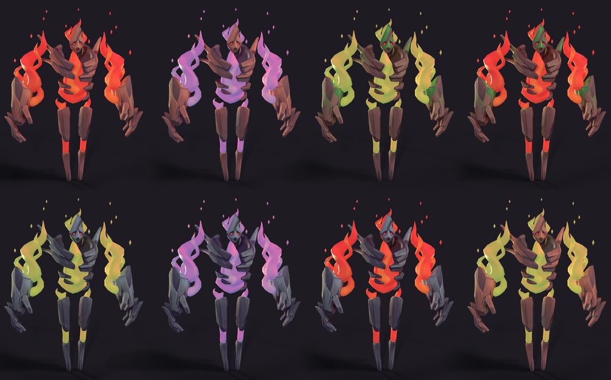 SurfWilde's tweet photo. Hey it's #PortfolioDay !✨
I'm Gaby, I have been making characters for games for 3 years, and I love bringing characters into 3d space!

I am freshly freelance and available for work.🔧

You can find more of my work here:
https://t.co/15UgaU7SuT https://t.co/3tPRtlpGYP