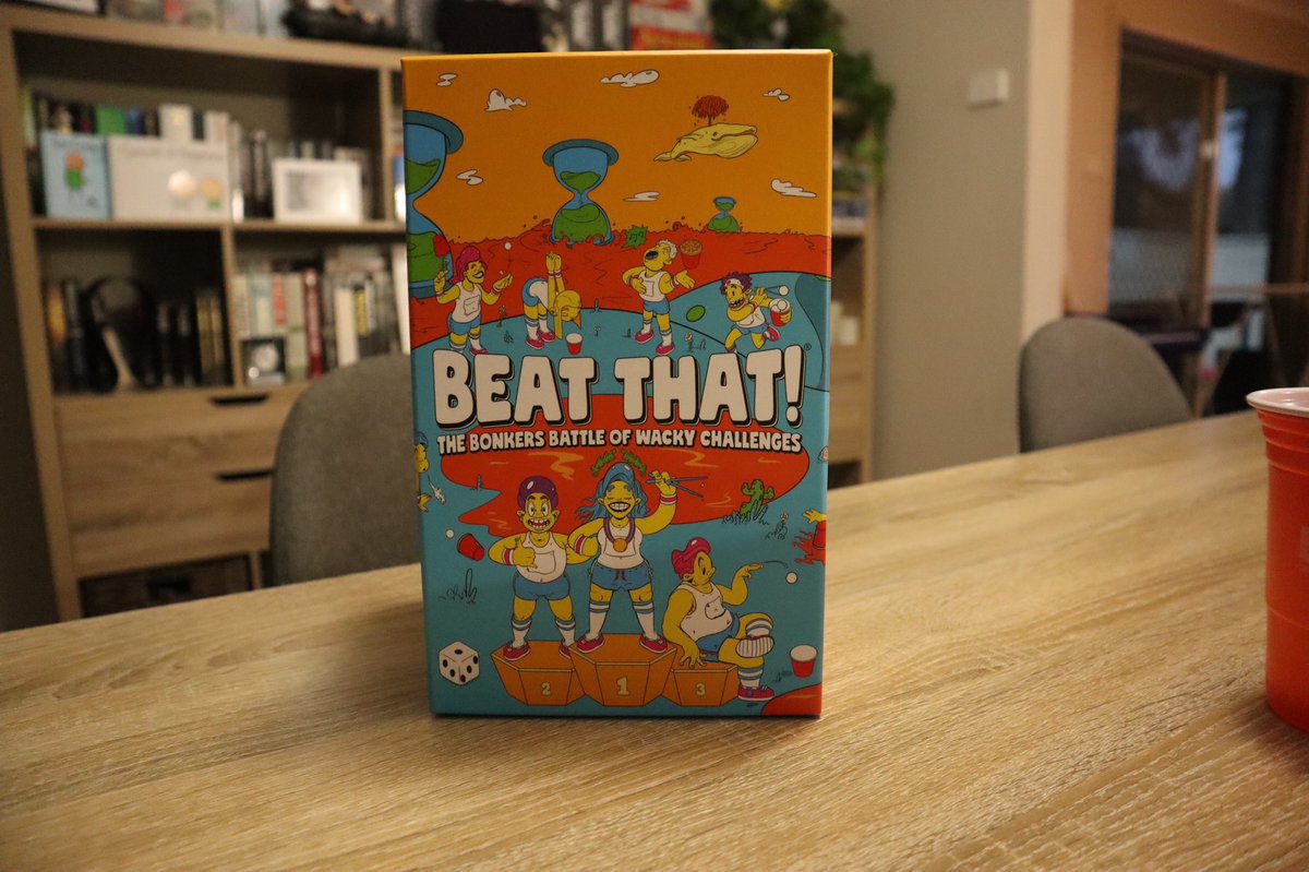 Timmeh1985's tweet image. A big thank you to the wonderful people @VR_Distribution for sending out a copy of “Beat That” for me to try. It’s an awesome party game that is really simple and fun to play. Would highly recommend if you have a couple of friends or family around. 

#gifted #beatthat