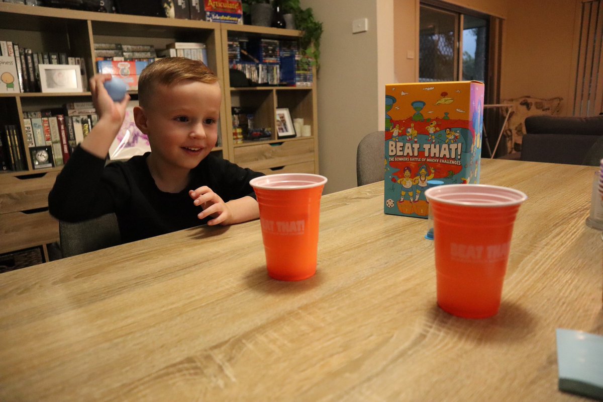 Timmeh1985's tweet image. A big thank you to the wonderful people @VR_Distribution for sending out a copy of “Beat That” for me to try. It’s an awesome party game that is really simple and fun to play. Would highly recommend if you have a couple of friends or family around. 

#gifted #beatthat