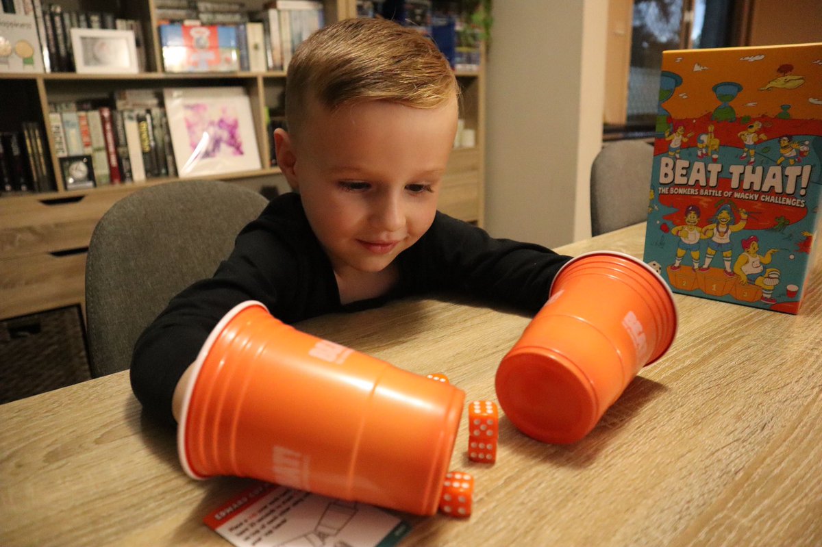 Timmeh1985's tweet image. A big thank you to the wonderful people @VR_Distribution for sending out a copy of “Beat That” for me to try. It’s an awesome party game that is really simple and fun to play. Would highly recommend if you have a couple of friends or family around. 

#gifted #beatthat