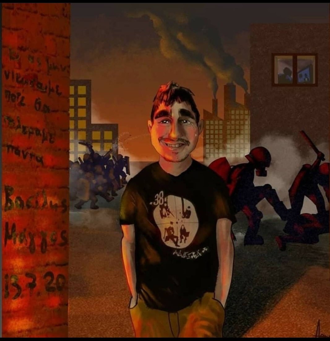 lovst85's tweet image. Σήμερα θα γινόταν 27 χρονών. Δεν τον αφήσατε.
Βασίλης Μάγγος
Παρών