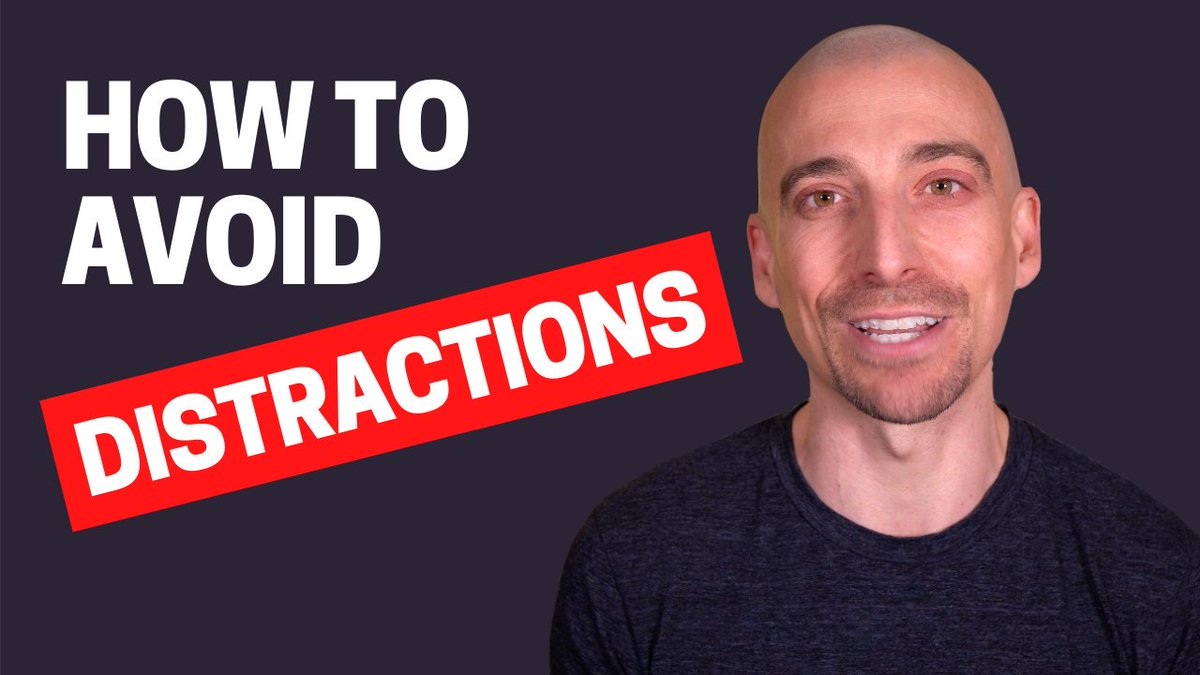New Video!

In today's fast paced world, there are plenty of things that can distract us from focusing on what really matters, which can impact our overall productivity.

So here are 7 practical tips on how to avoid distractions:
youtu.be/IXP2mVdCqNc
