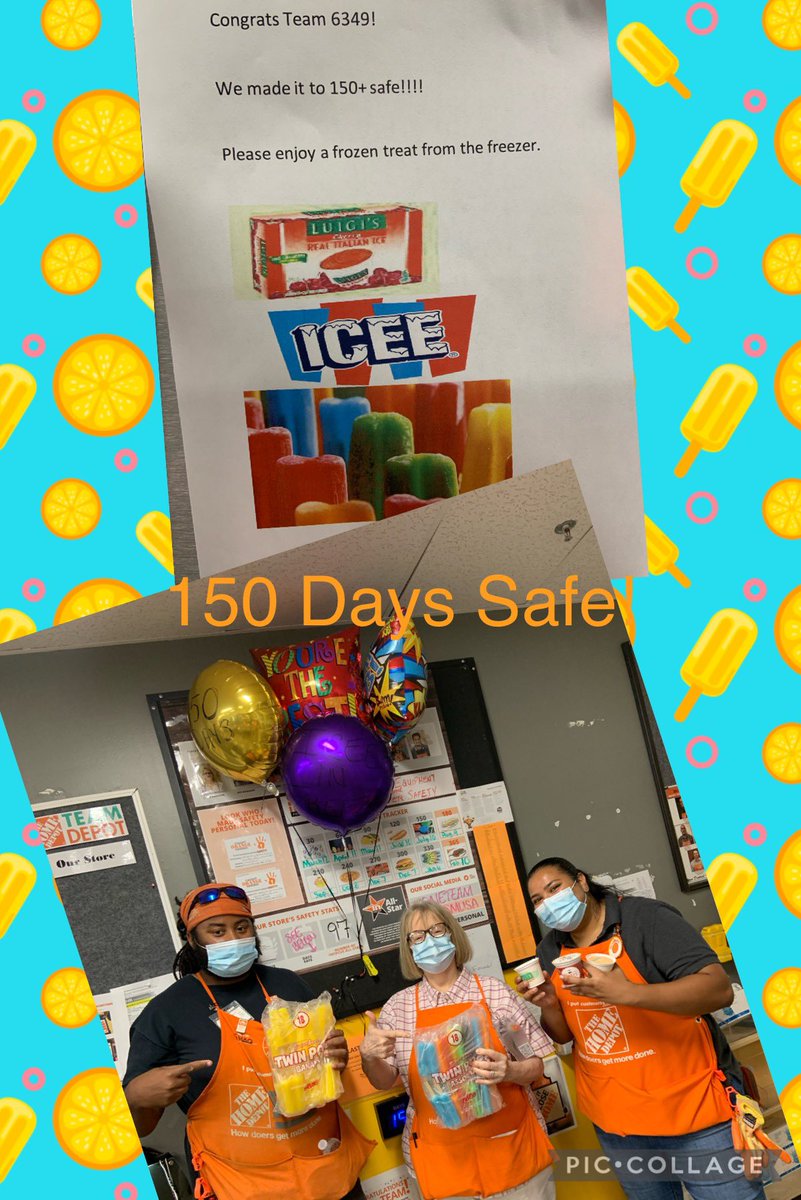 Theresa McKenzie (@tmckenzie_thd) on Twitter photo Congrats Team 6349 150 days safe! 180 days here we come. We got this! #OneTeam <a href="/THDSMLisa/">Lisa Holzhauser</a> @WardallyJ <a href="/RickGTHD/">RickGTHD</a> @curtisTHD <a href="/sammie4974/">Samantha George</a> <a href="/Seichner131/">Seichner13</a> <a href="/jackie_kissoon/">Jackie Kissoon</a> Congrats Team 6349 150 days safe! 180 days here we come. We got this! #OneTeam <a href="/THDSMLisa/">Lisa Holzhauser</a> @WardallyJ <a href="/RickGTHD/">RickGTHD</a> @curtisTHD <a href="/sammie4974/">Samantha George</a> <a href="/Seichner131/">Seichner13</a> <a href="/jackie_kissoon/">Jackie Kissoon</a>