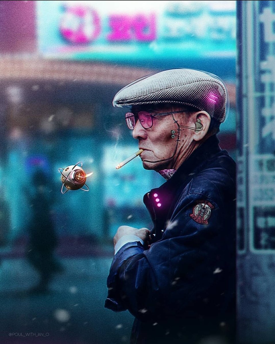 poul_an's tweet photo. Made this piece two years ago still one of my favourites, would love to to turn it into an #NFTartwork but I don't think I have the following fot it.
#photoshop #cyberpunkart #surreal #scifi #futuristc #cyberpunk #CYBERFAN #digitalart #adobephotoshop #Futurism #artwork https://t.co/3zgqIc3b6G