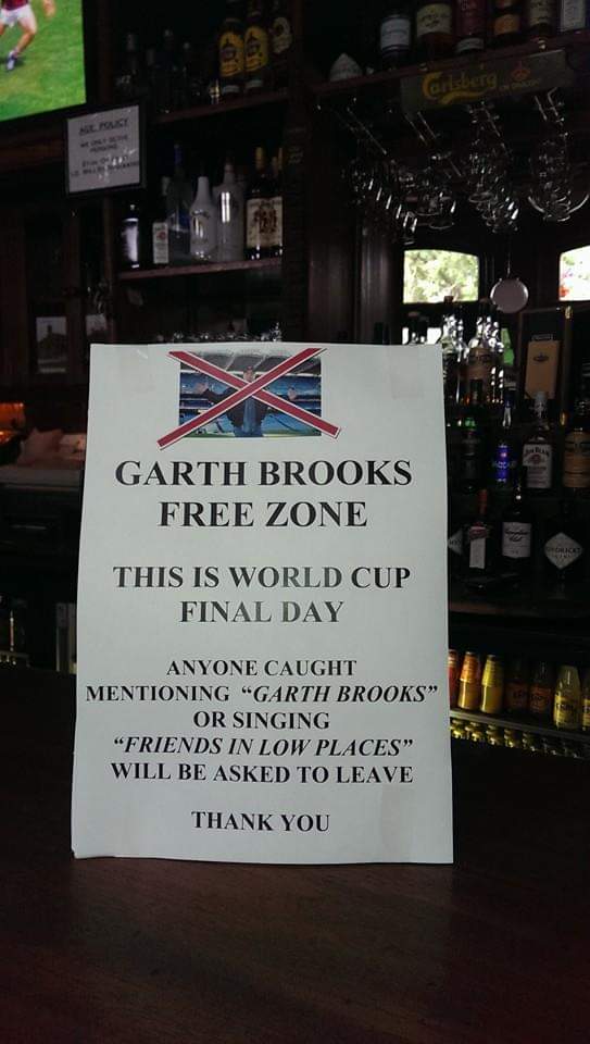 HarryByrnesClontarf (@harrybyrnespub) on Twitter photo Ah yes. Remember in 2014 when things seemed easier and we had to throw out <a href="/FergDonnelly/">Ferg Donnelly</a> one night as he was singing 'friends in low places' Ah yes. Remember in 2014 when things seemed easier and we had to throw out <a href="/FergDonnelly/">Ferg Donnelly</a> one night as he was singing 'friends in low places'