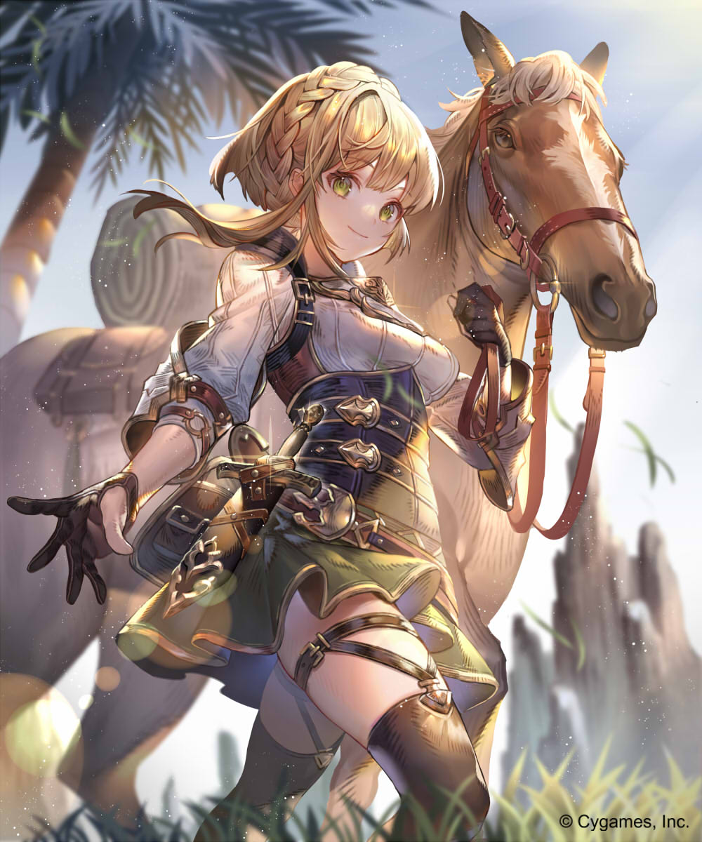 Conoco Sur Twitter 株式会社cygames様のshadowverseにて イラストカード違い 自由なる冒険者 を描かせて頂きました