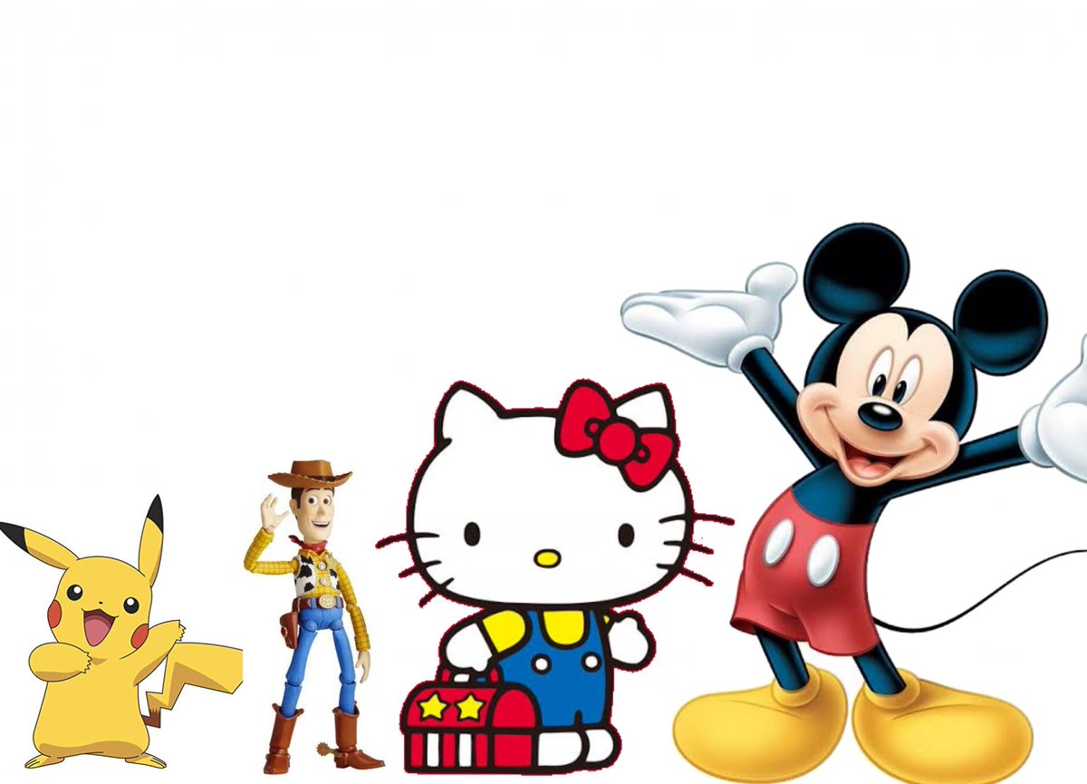 コナンよりクレヨンしんちゃんの方が大きいなんて ウッディでかない 有名キャラクターの身長比較にツッコミまくる皆さん Togetter