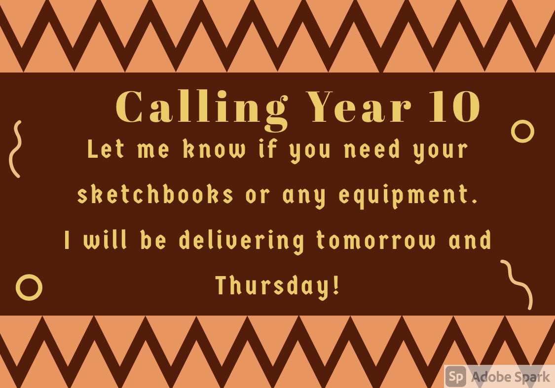 Let Serena know via Teams chat what you need <a href="/theforesthigh/">SGS Forest High School</a>