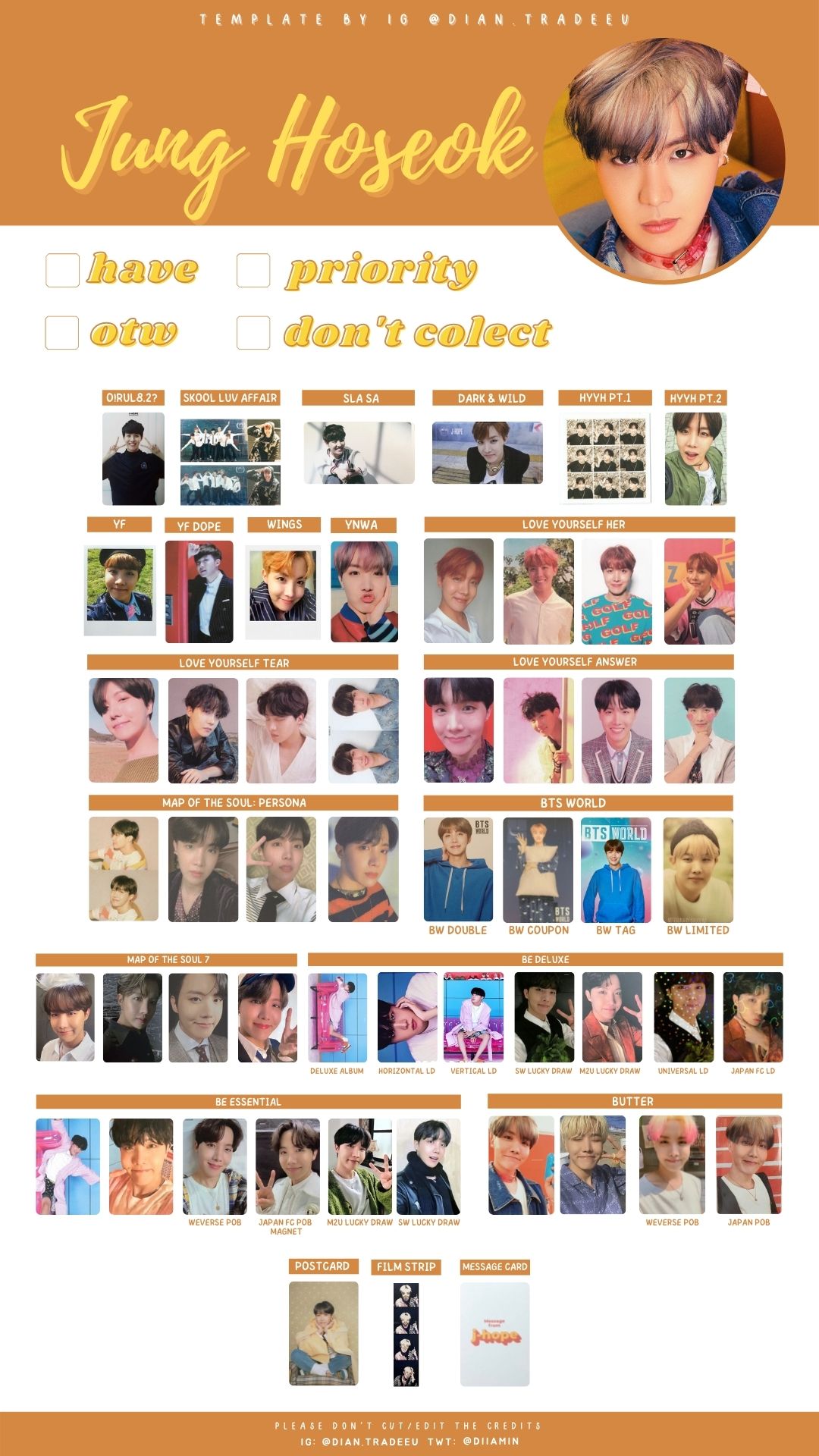 BTS Butter Cream ver. FC テヒョン ユンギ セット（BTS Butter