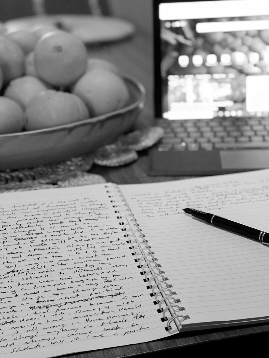 So I have bitten the bullet &amp; commenced writing. As a reluctant writer it has taken me time, a number of positive mindset podcasts, Ash Barty’s/ Dylan Alcott’s win to get me started on contributing a chapter for a new book on a learning spaces. Finding it quite invigorating now!