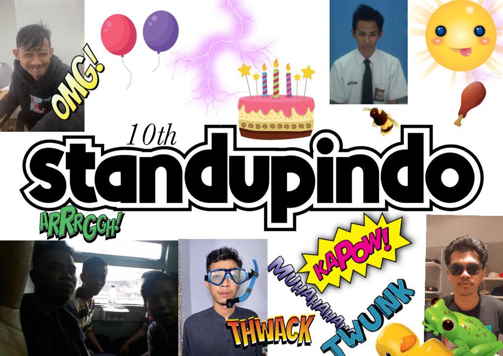 Selamat ulang tahun <a href="/Standupindo/">IG: standupindonesia</a> #10thStandupindo 

Artwork by <a href="/erwinwu_/">Erwin Wu</a>