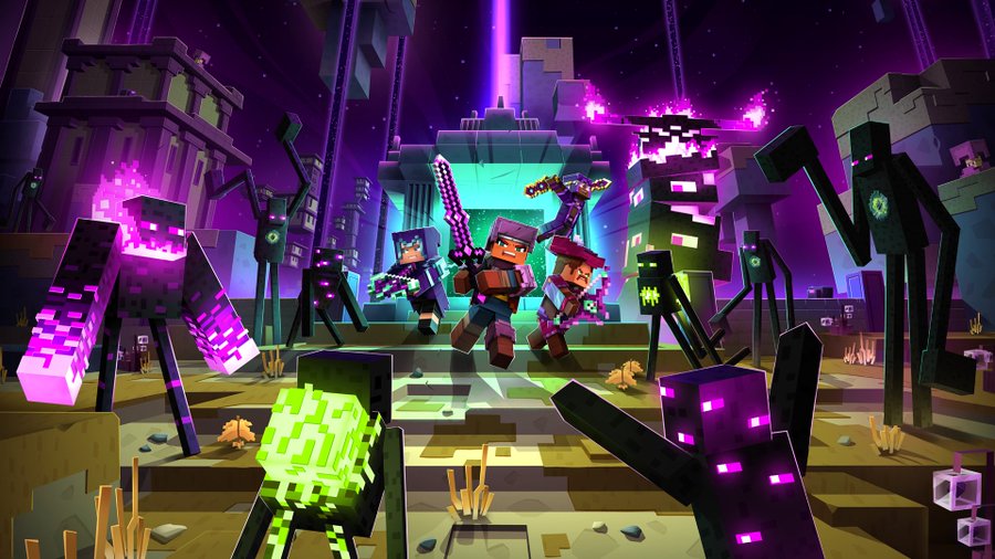 Minecraft Dungeons ついに戦いの舞台は ジ エンド に Dlc Echoing Void 7月28日リリース Game Spark 国内 海外ゲーム情報サイト