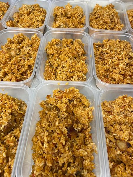 The bunker's back open today with fresh fruit, veg, bakery items and these fantastic takeaway meals; Paella and Spicy Veg Stew with Sweet Potato Mash. 

Open 
Tue: 10.30–12.30
Wed:  1–4pm 
Thur: 1–3pm
Fri: 1p– 3pm &amp; 5–6pm
Sat: 12.30–2pm
Everyone welcome. No appointment needed