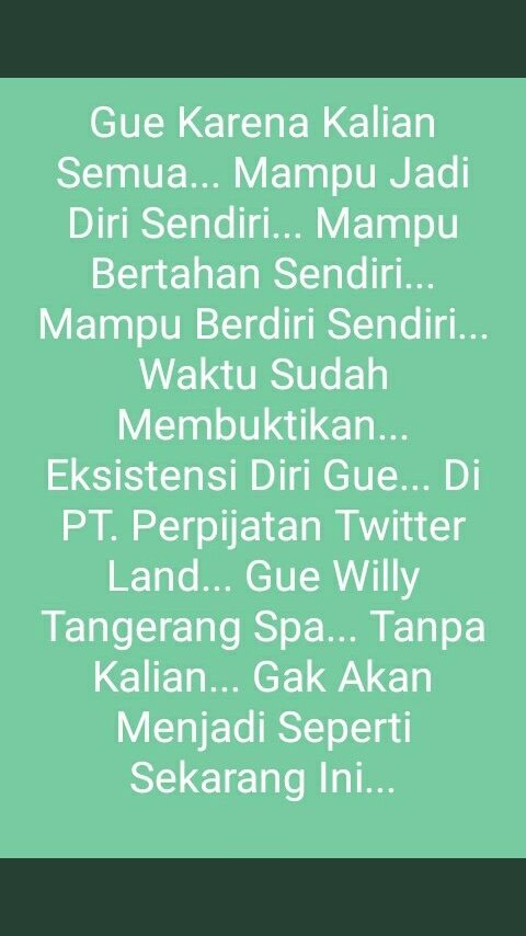 Enak_Enak_Yukk's tweet photo. @Nando92486265 @Promo_Spa_199k @WiLi_Tng_Spa @Ady6988 @joyoAM1 @TheKikie1 @one_vase @DMassageJkt @bintaro_boi @Candu_Pijat @CanduPijat @HandaruSadega @ryannntannn @TopanTopanT @fjr_pijaddict2 Si Babi @Nando92486265 ningning Pork gak sadar, KaLo Lagi Di manfaatin, Hater itu ALat Promosi Terbaik. He3x...

#LokiBuaya #NCTU #JIHYOforCOSMOPOLITAN #NCT런쥔 #TetapTaatiPPKM #SEHUN #CHANYEOL #Muhammadiyah #EuphoriaNo1onBillboard #Bitcoin @Ady6988 @one_vase @joyoAM1 @TheKikie1 https://t.co/XRI0prcvH9