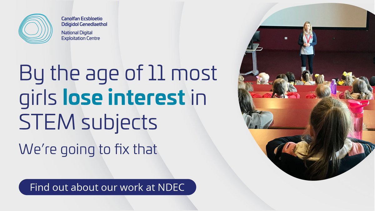 ThalesNDEC's tweet photo. Research has shown that by the age of 11, most girls lose interest in STEM subjects. We’re working to change that. Find out how by reading our blog https://t.co/H4hGK1ouc9
#NDEC #ResilientWorks #Industry4.0 #Wales #CyberSecurity #Education #STEM #Equality #ThalesUK https://t.co/jIu5OYNBHk