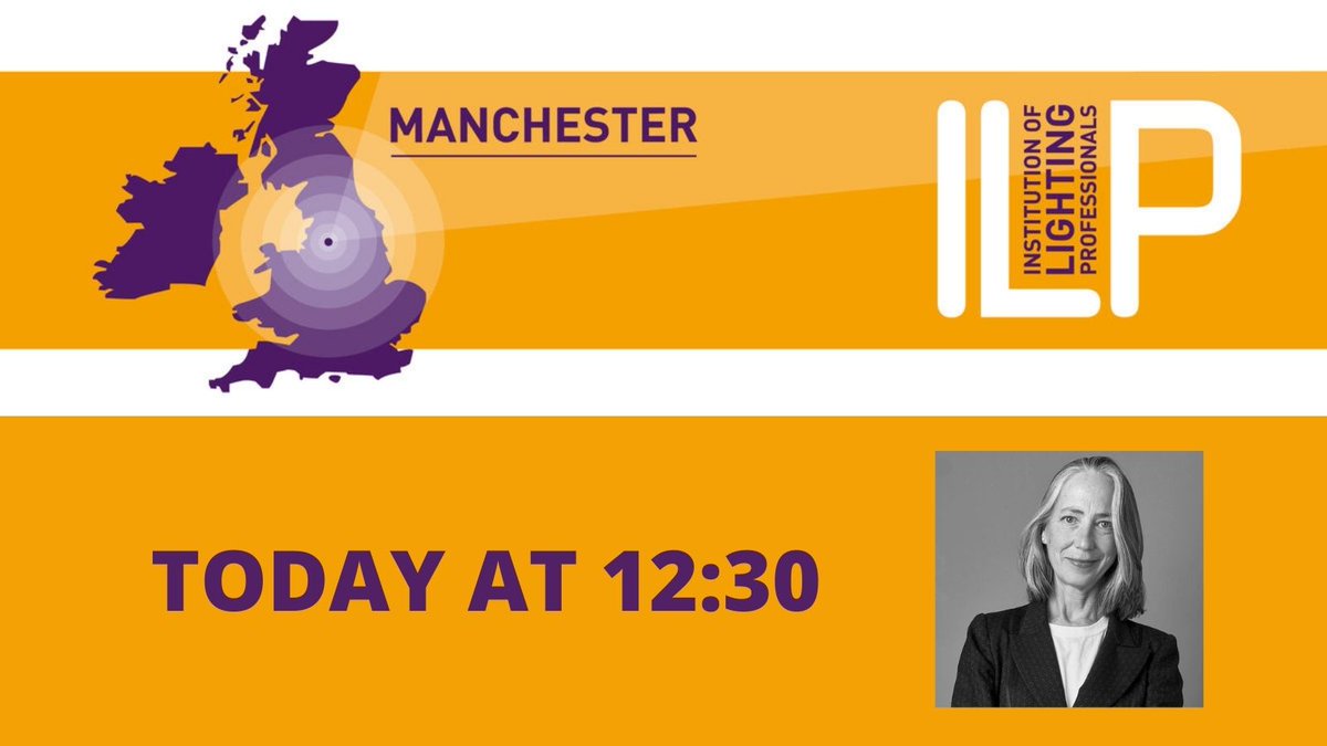 ILPManchester's tweet image. We're looking forward to our #CPD #Webinar today at 12:30 with Dr Shelley James from Age of Light Innovations. We will find out what #HealthyLighting is really worth. There's still time to register ow.ly/Q1pG50F36Ic #ILP #Lighting #LightingIndustry @DrShelleyJames @the_ilp