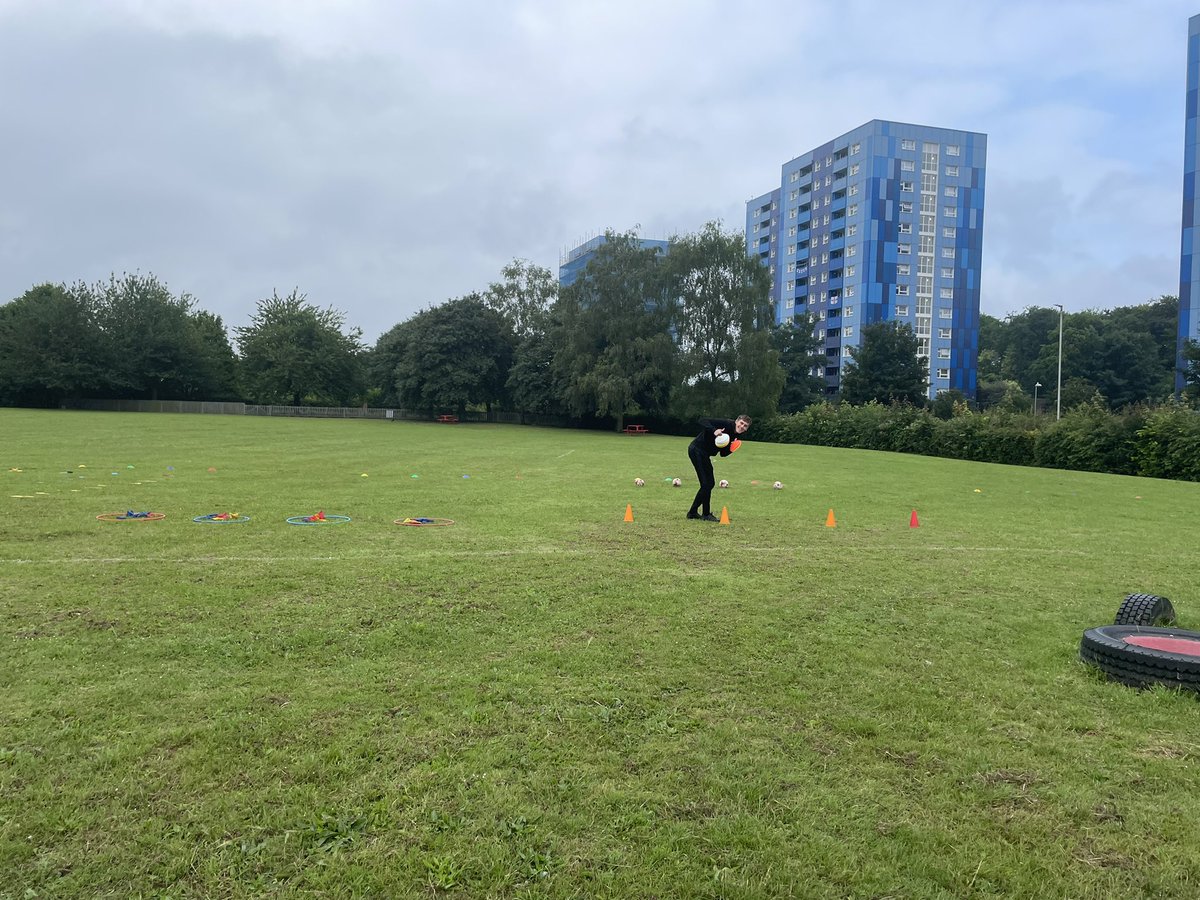 Setting up for a very exciting sports day today! #livewellweek #sportsday #mrm <a href="/ActiveLuton/">Active Luton</a> <a href="/activeedluton/">active education</a> <a href="/LutonSchGames/">Luton School Games</a>