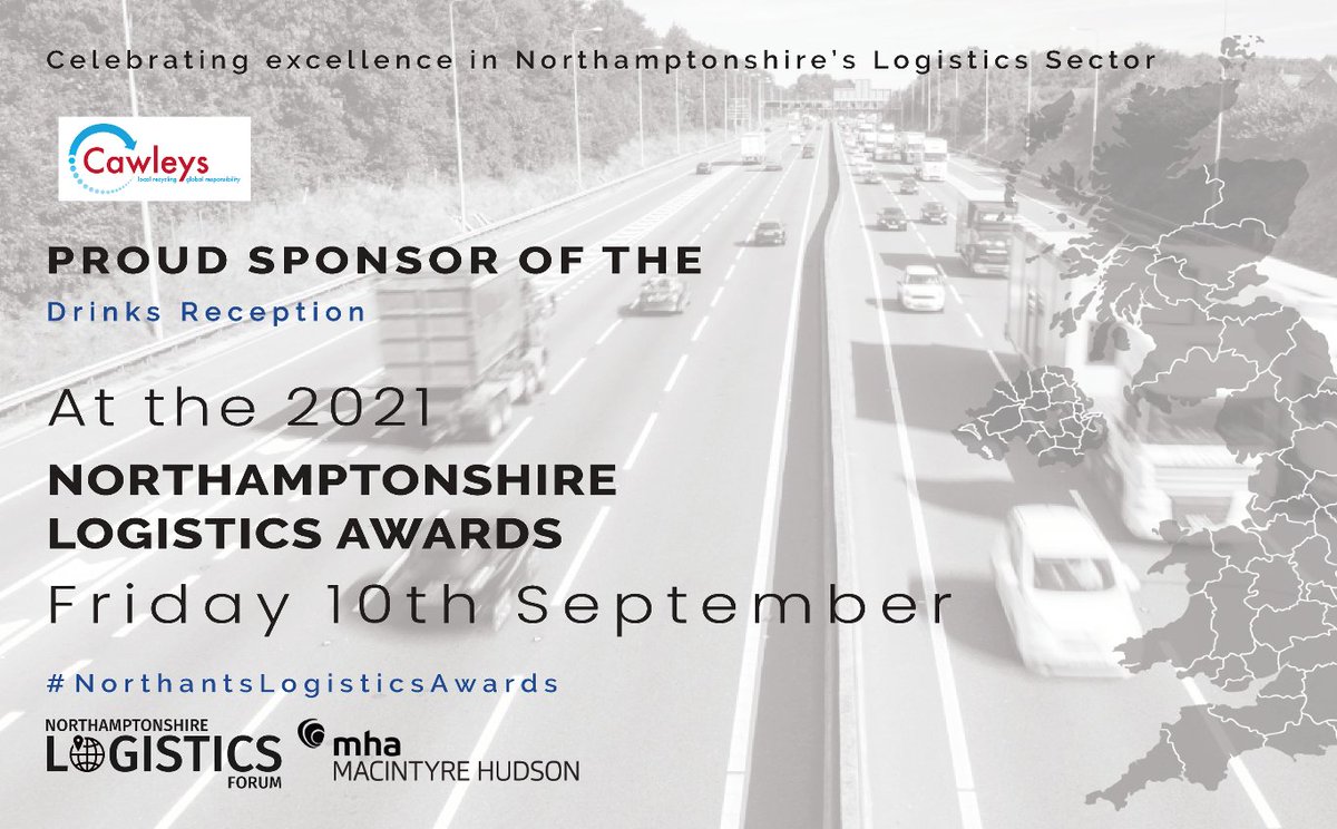Northants Logistics Forum (@logistics_forum) on Twitter photo .<a href="/cawleys/">Cawleys Waste & Resource Management</a> are sponsors of the Drinks Reception at this year's Northamptonshire Logistics Awards 2021.🌟
#NorthamptonshireLogisticsAwards #LogisticsAwards #Northamptonshire .<a href="/cawleys/">Cawleys Waste & Resource Management</a> are sponsors of the Drinks Reception at this year's Northamptonshire Logistics Awards 2021.🌟
#NorthamptonshireLogisticsAwards #LogisticsAwards #Northamptonshire