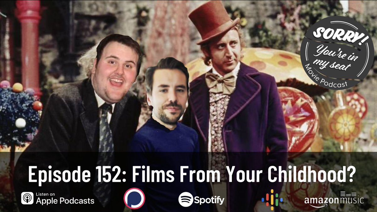 🎙️ Our new #Podcast out now! 

🎧 This week we revisit our favourite Childhood films as well as the Sci-Fi blockbuster #TheTomorrowWar

Available wherever you get your Podcasts! 

Here's a link: 
linktr.ee/SorryYoureInMy…

#Podnation #Podpeople #PodcastHQ #Cinephile #Filmtwitter