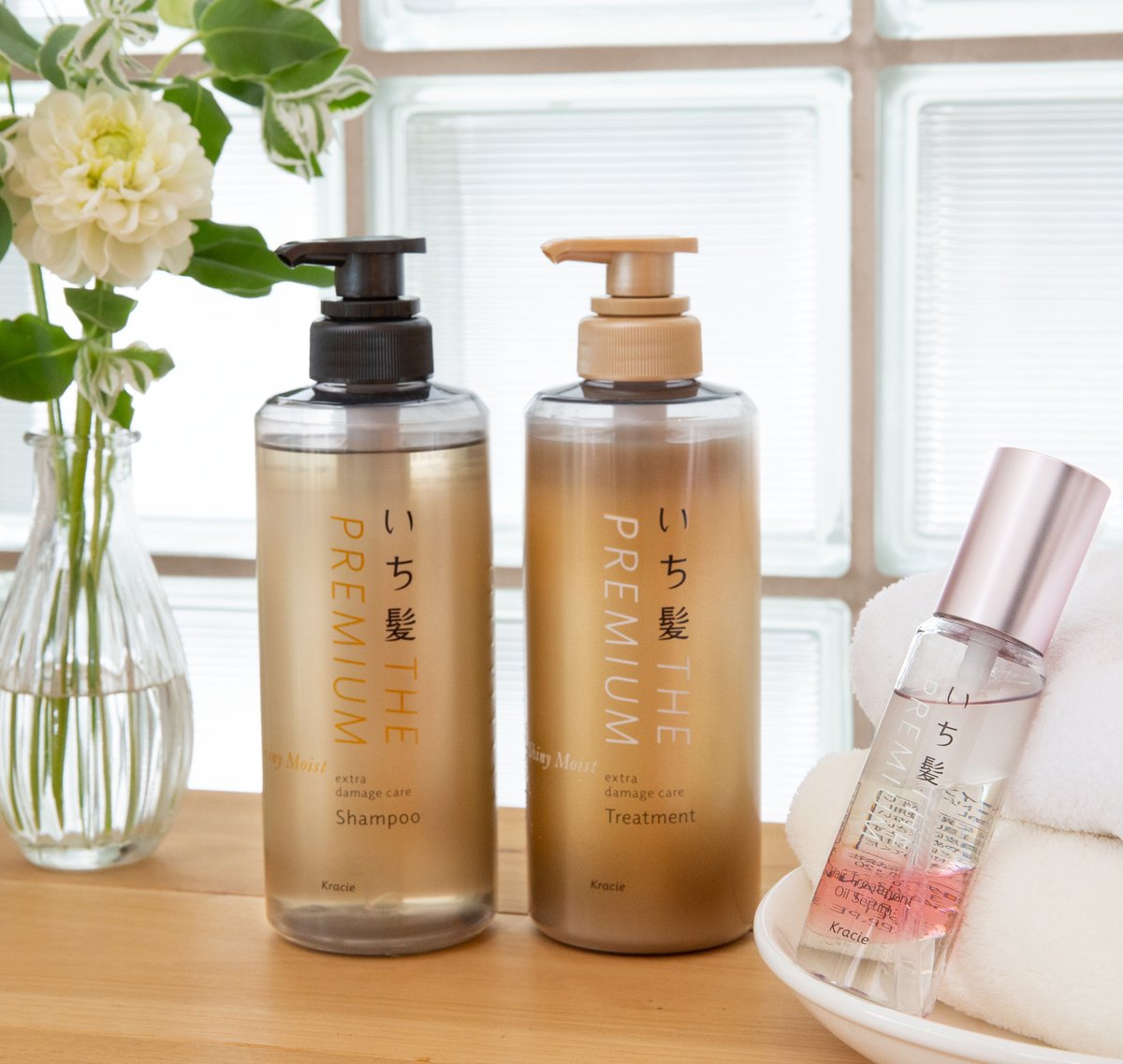 クラシエ いち髪 いち髪プレミアムのこだわり 日本女性の髪を研究し続けてきた いち髪 だからこそ 湿度 気温 水の硬度など 日本の環境から様々なダメージを受ける現代人の髪を何とかしたい そんな思いから プレミアムシリーズ は誕生したよ