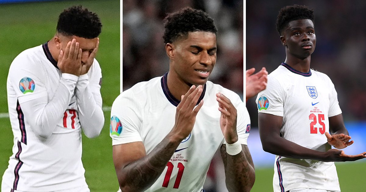 The loss to Italy on Sunday was heartbreaking, but what’s more disappointing is the level of racist abuse unleashed on these three players.

It’s 2021 and there are STILL people out there being hateful based on someone’s skin colour.

#racistbritain #stophate