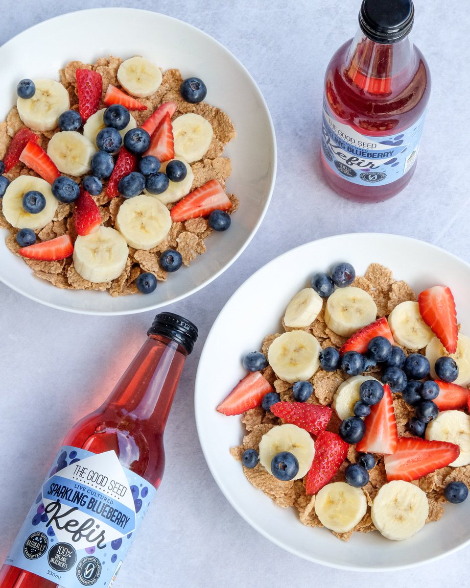 GoodSeedKefir's tweet photo. If breakfast is the most important meal of the day, why not make it the absolute best it can be by adding The Good Seed Sparkling Kefir. The probiotic bubbly drink has been found to contain the same strains of bacteria and yoghurt PLUS MORE! 🌈 https://t.co/EhNh2tz3SI