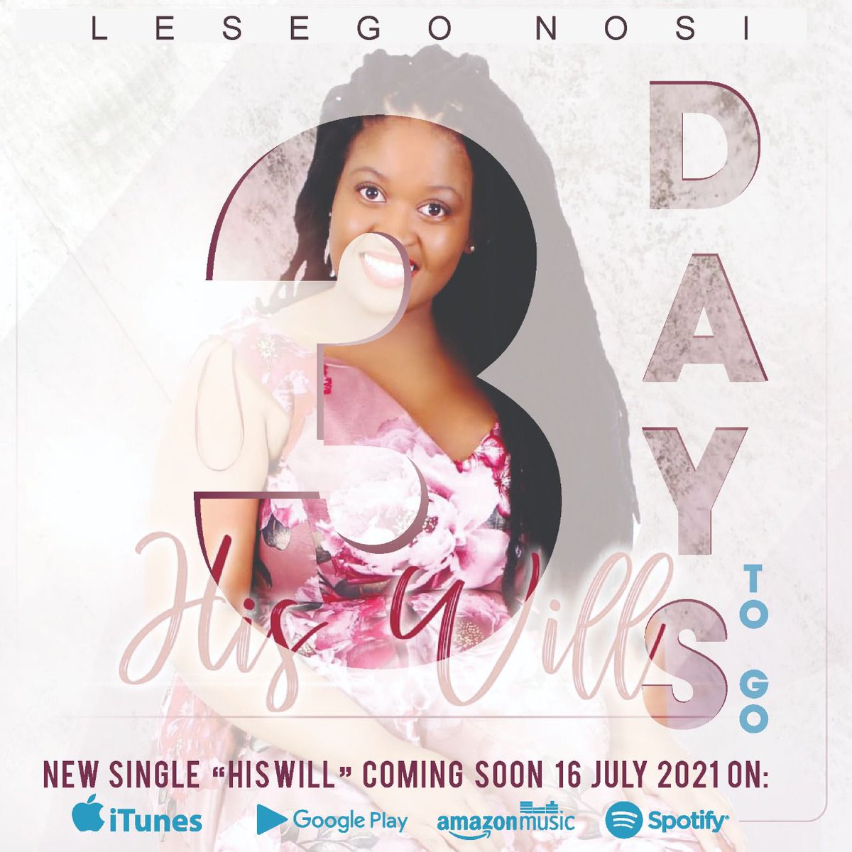 _GCWN's tweet photo. 🚨🚨
#GCWNPlug: "His Will" by @Lesego_Nosi is dropping on July 16th. We are just #3days to 'different &amp; unique Sound, soft &amp; sweet melody.' 
 
#HisWillBe
#GospelChatsWithNeo https://t.co/UZqHr9Eu5p