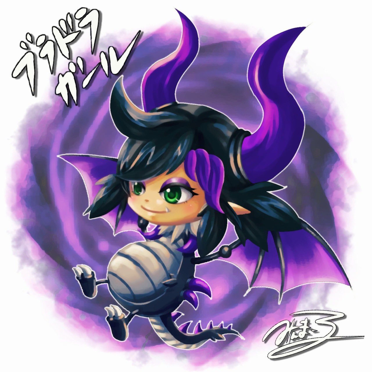 2/1対応　城ドラ　ルビー　手描き　イラスト　28000×2枚 2月10日迄にご対応 城ドラ ルビー 手描き イラスト 28000