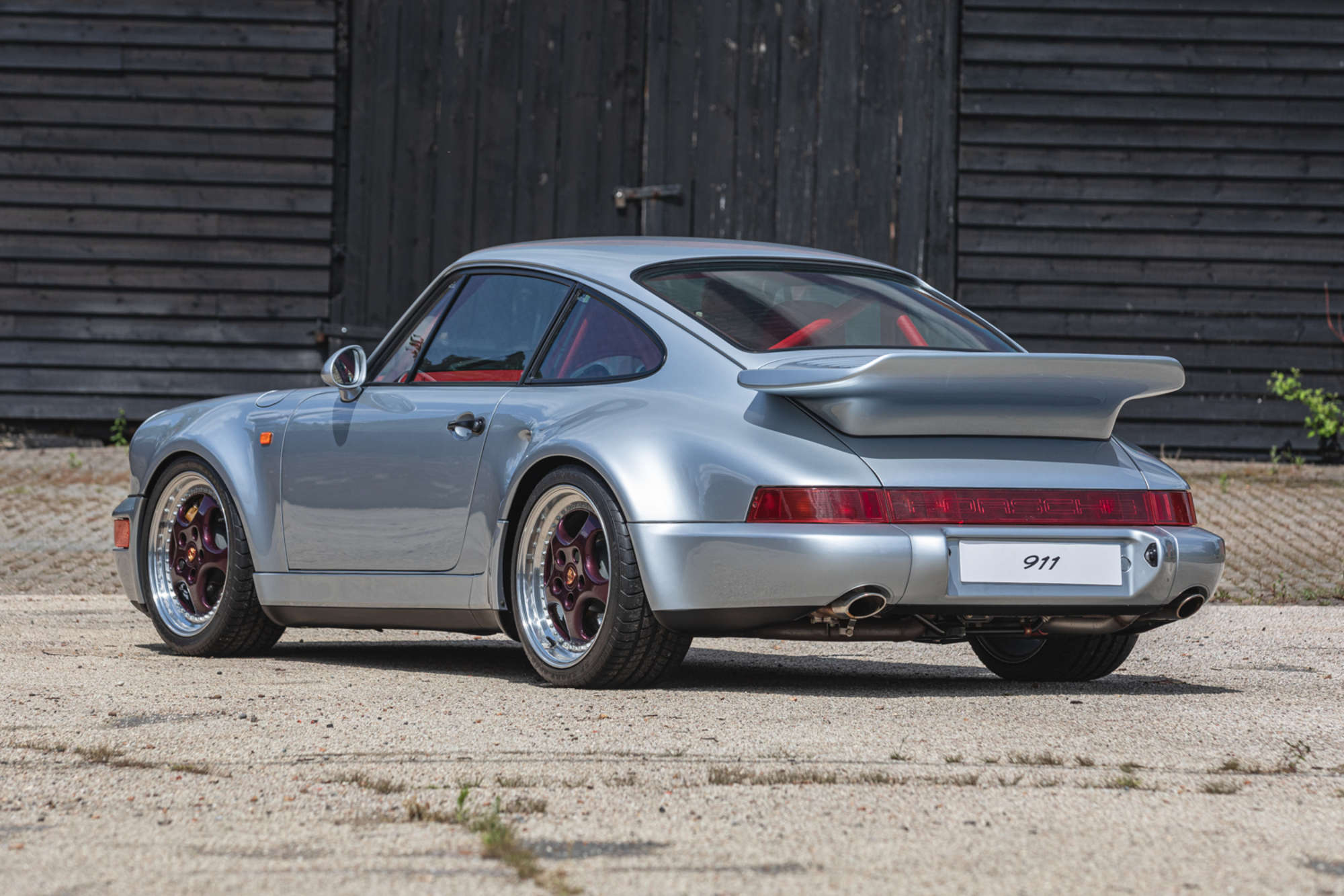 Silverstone Auctions Finished In Polar Silver With Polished 18 Speedline Alloys Is This 1993 Porsche 911 964 Turbo S Leichtbau This Is One Of Only 11 Supplied By Porsche Cars