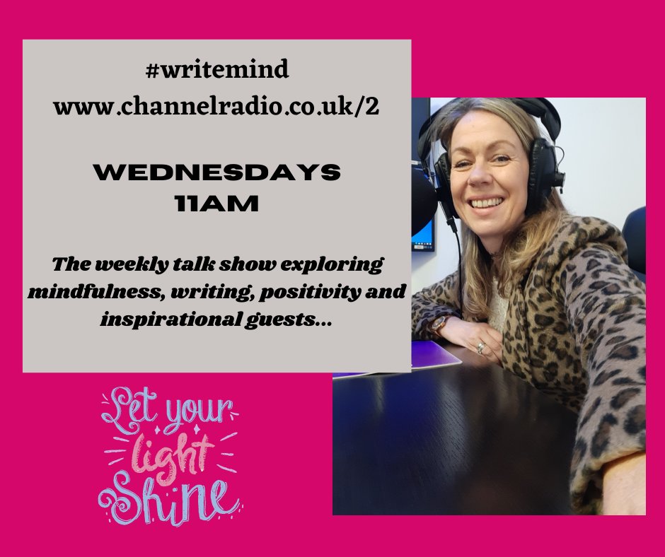 kstanleywrites's tweet photo. Great guest this week Barbara May talking about manifesting and the power of love energy...can't wait to find out more!
https://t.co/l9IyCiftpM Weds 11am #writemind #mentalhealth #chatshow #manifesting #radio @karenstanleyauthor https://t.co/47MpeWPunu