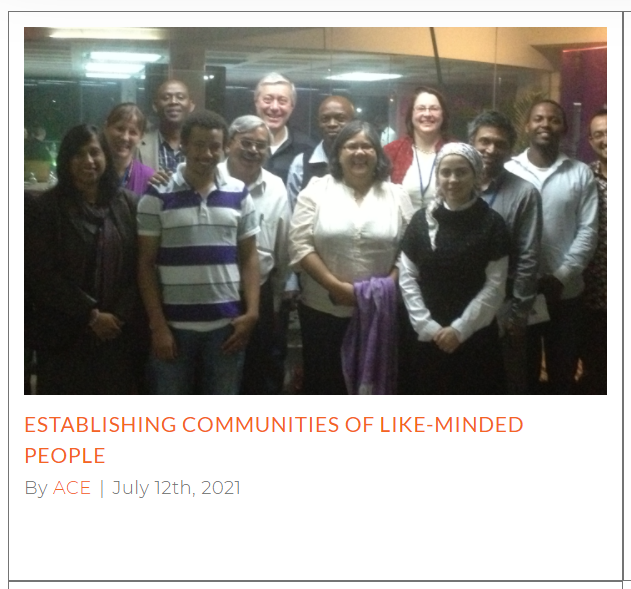 ACE_UJ's tweet photo. What if I told you that the @Africa_evidence, community of 3000+ professionals sharing an interest in #AfricanEIDM was first founded in Asia? Read all about communities in the next instalment of our #5YearsOfAceingIt blog series, online now: https://t.co/xyZ1xCMm6D https://t.co/Oe8xJa0jbi