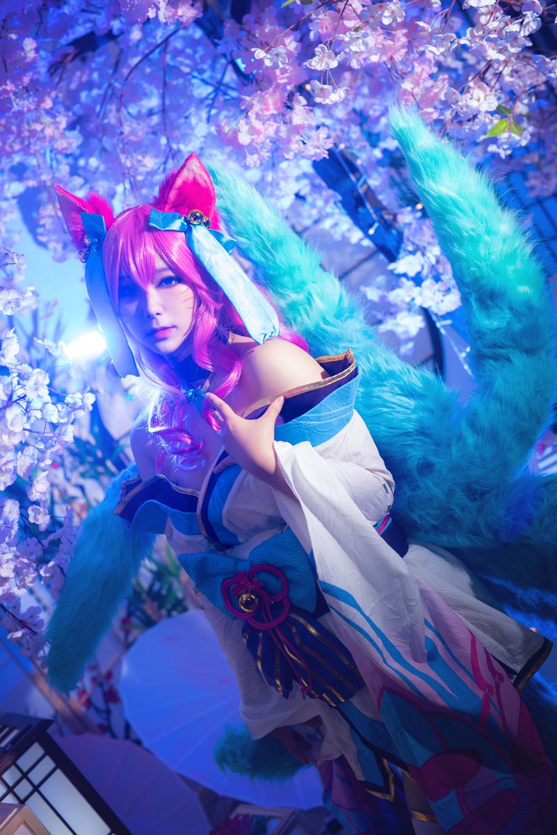 送料無料/即納】 lol 花祭り アーリ コスプレフルセット aob.adv.br