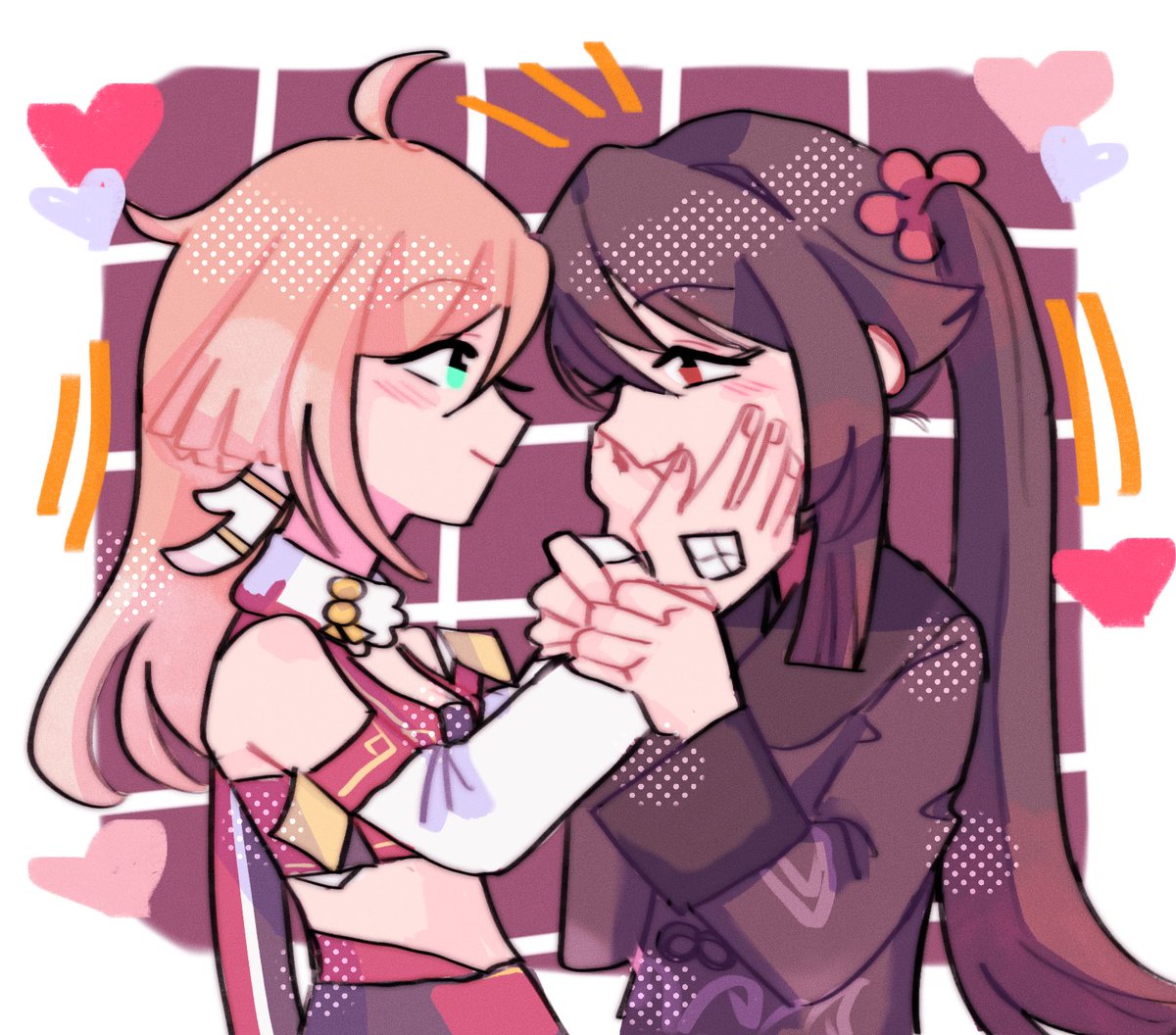 yaoyuren's tweet image. very late but hello im pon i like drawing in different styles #VisibleNonbinary