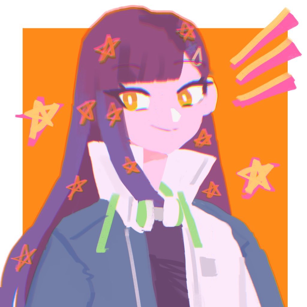 yaoyuren's tweet image. very late but hello im pon i like drawing in different styles #VisibleNonbinary