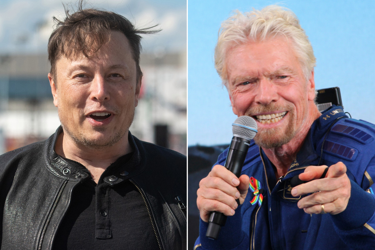 Elon Musk visited Richard Branson at 3 a.m. before spaceflight