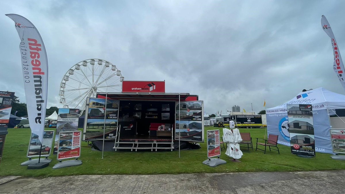 The <a href="/greatyorkshow/">Great Yorkshire Show</a> has opened! Jake &amp; Kelly are on stand 628, avenue F, ready to meet with you 😀 Leave your business card with us for the chance to win a Nespresso coffee machine, courtesy of one of our cladding suppliers <a href="/SteadmansSIG/">Steadmans</a>
#greatyorkshireshow #steelframedbuildings