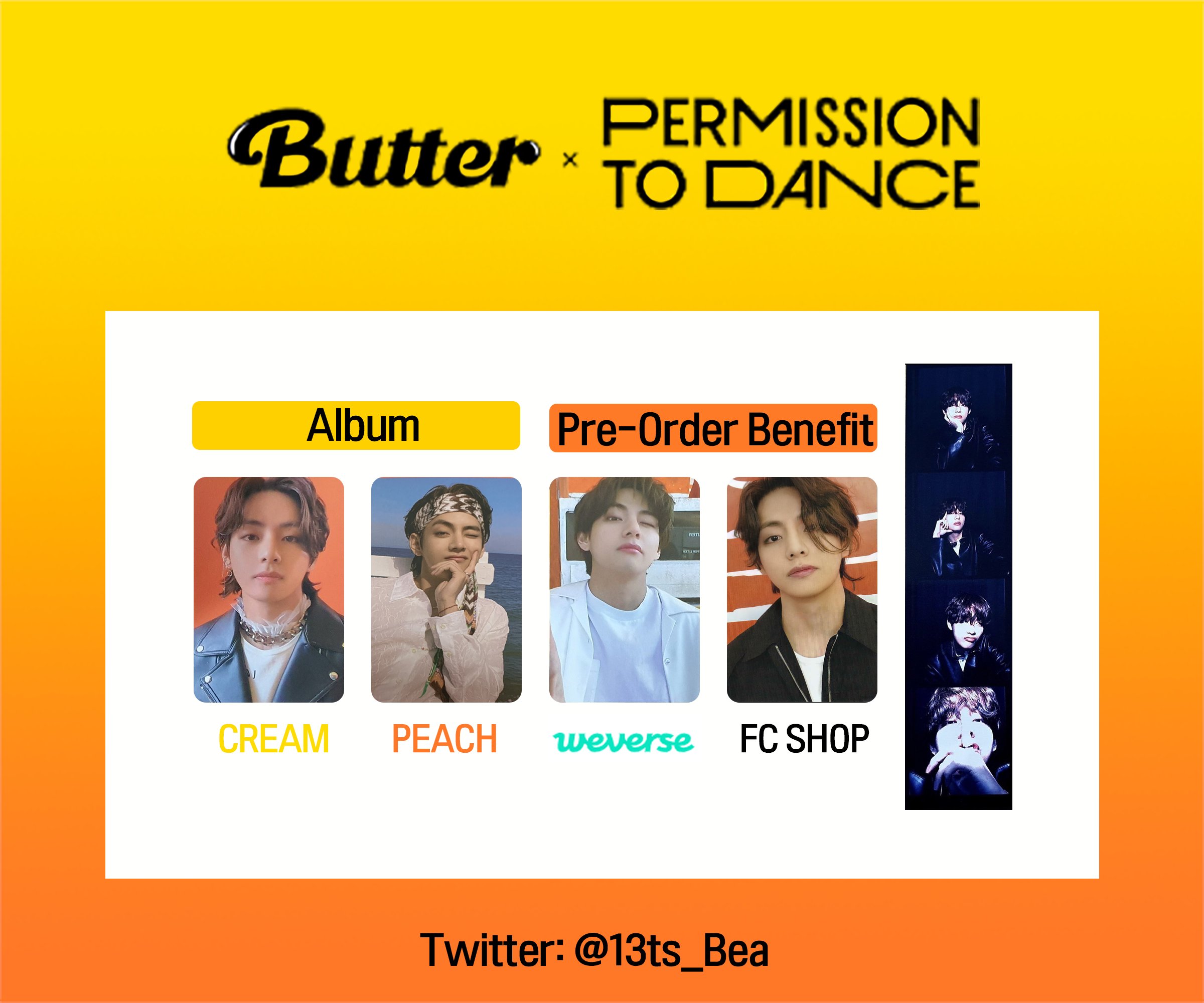 BTS Butter トレカ ジョングク グク のます JK Peaches