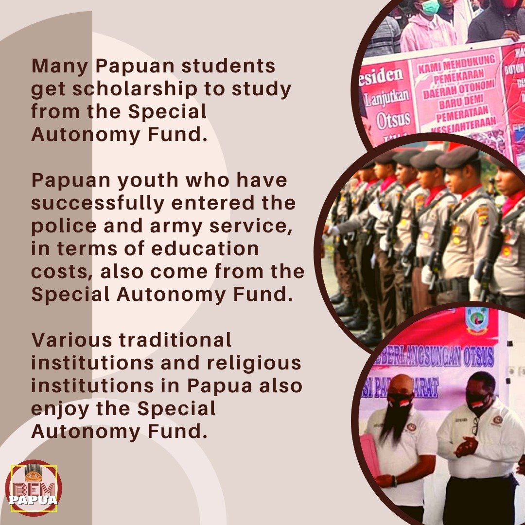 HucthesMark's tweet image. Many Papuan students get scholarships to study from the Special Autonomy Fund. 
#PapuaIndonesia #Papua