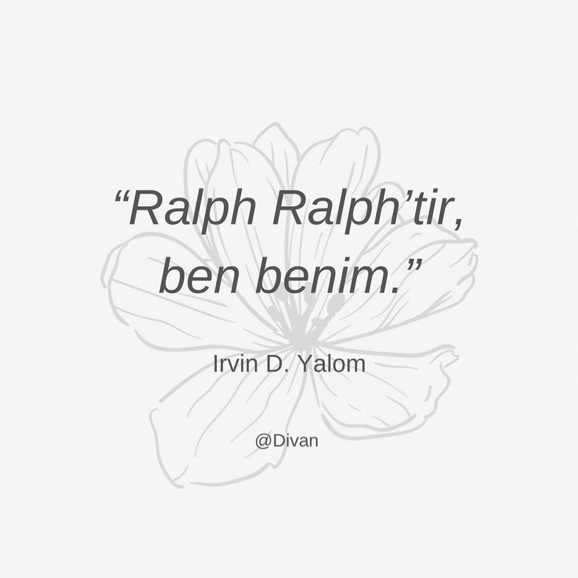 TemYonetim's tweet photo. Kendin ol.
Be yourself. 
#irvinyalom #inspiration #inspirationalquotes https://t.co/wUBAATua2z