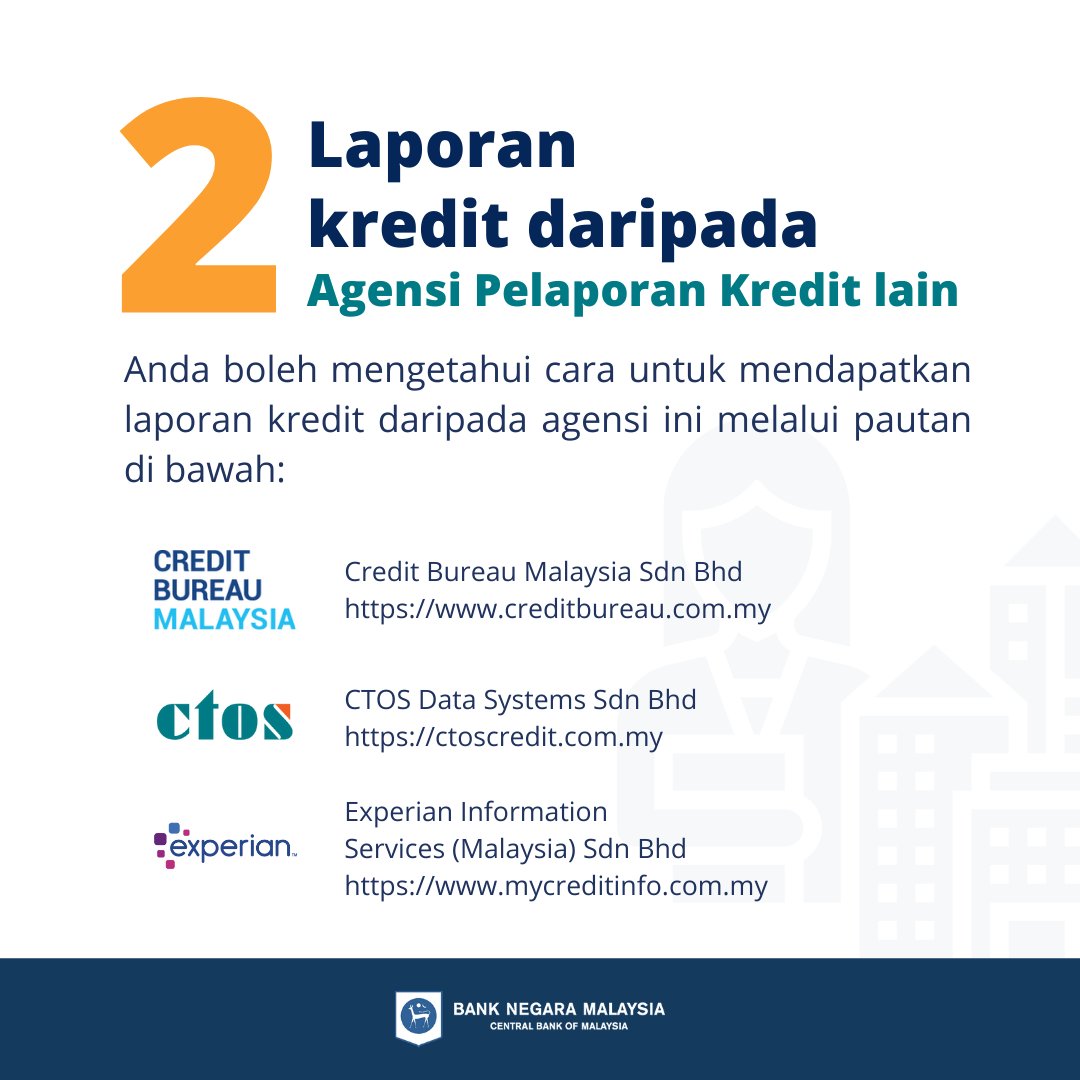 BNM_official's tweet photo. #BNM #CCRIS #eCCRIS #CreditReport #LaporanKredit https://t.co/SOM7DUZdC1