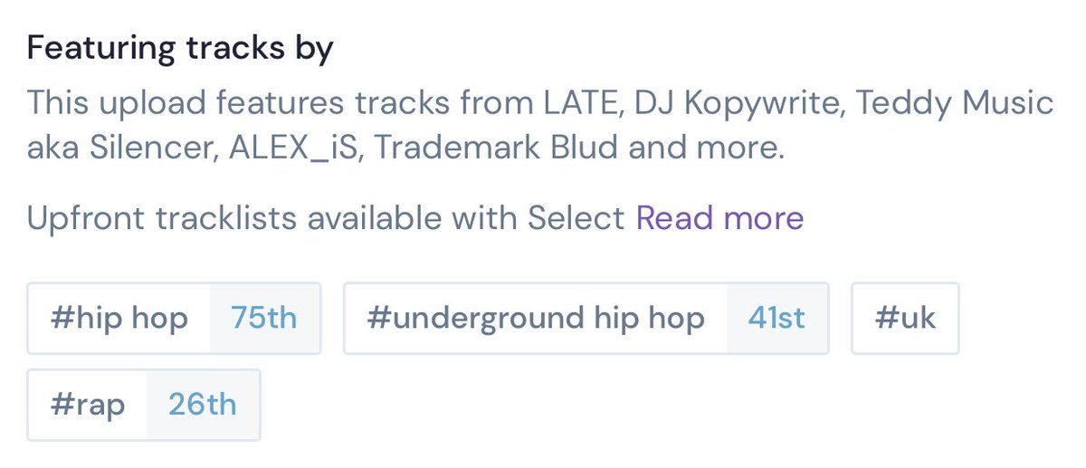 I may have dropped 2 places in the underground hip-hop chart…

But I’m climbing in the global hip hop and rap charts…

I want to say big thanks to everyone that’s listened and shared and shout out to Industry Radio 👊🏽

mixcloud.com/karl-rogers/th…