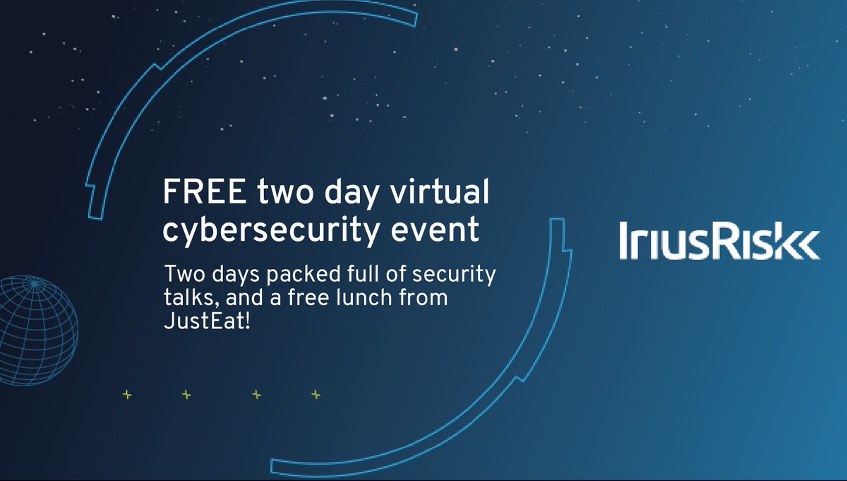 IriusRisk's tweet image. Free lunch, free #cybersecurity talks, free live entertainment...and you can win some prizes. Sound good? Register for The Future of Cyber Security Summit Summer Celebration - taking place today &amp;amp; tomorrow &amp;gt; cybernewsgroup.co.uk/virtual-confer… #infosec #cybersecurity #threatmodeling