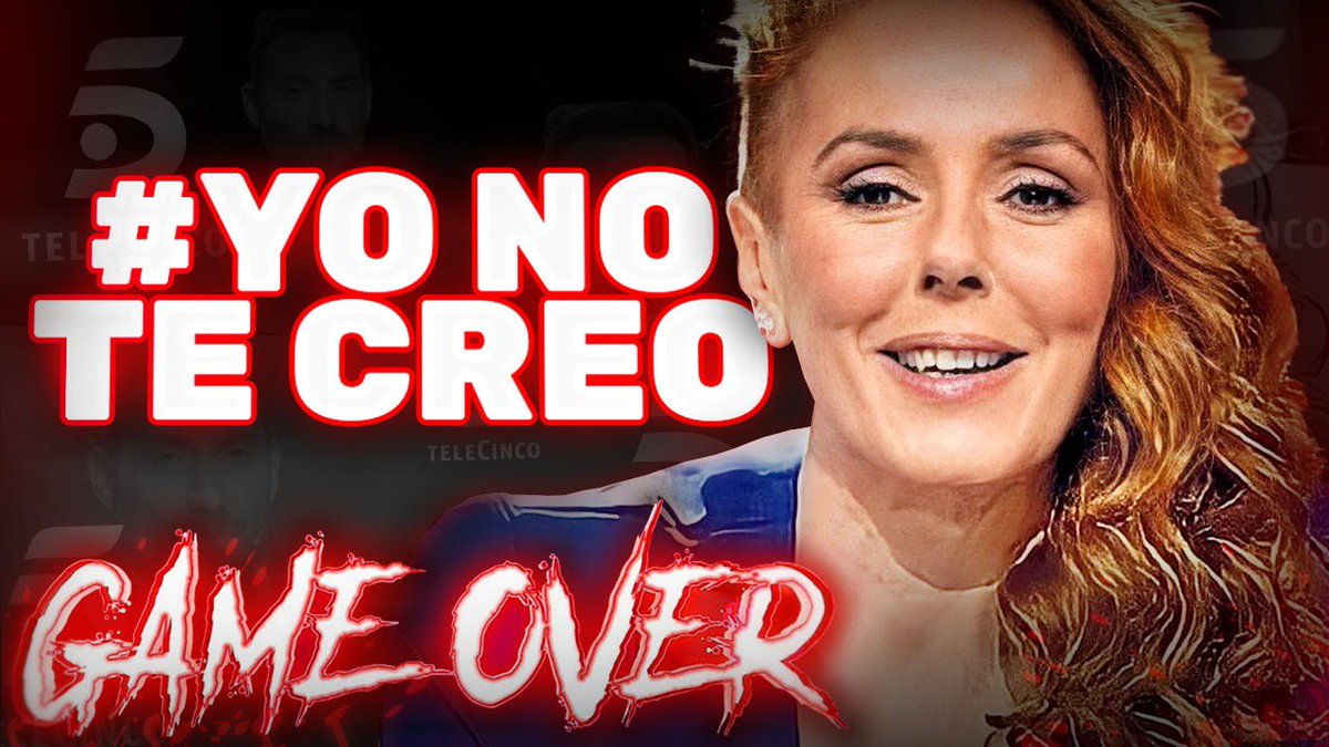javioliveira's tweet photo. “Rocío, yo no te creo: GAME OVER.”

El “contradocumental” que desmonta el circo. No hagáis planes la noche del Viernes.

🔄 RT 🔄 https://t.co/XZ4n2tP2QF