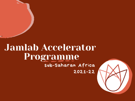 jamlabafrica's tweet photo. Apply for the 2021-22 #JamlabAcceleratorProgramme sub-Saharan Africa 

We are looking for applications from startups passionate about fixing what isn’t working in sub-Saharan African media.

 https://t.co/4mB0SFIff0 #startups #Africa https://t.co/JTj0dZ54xx