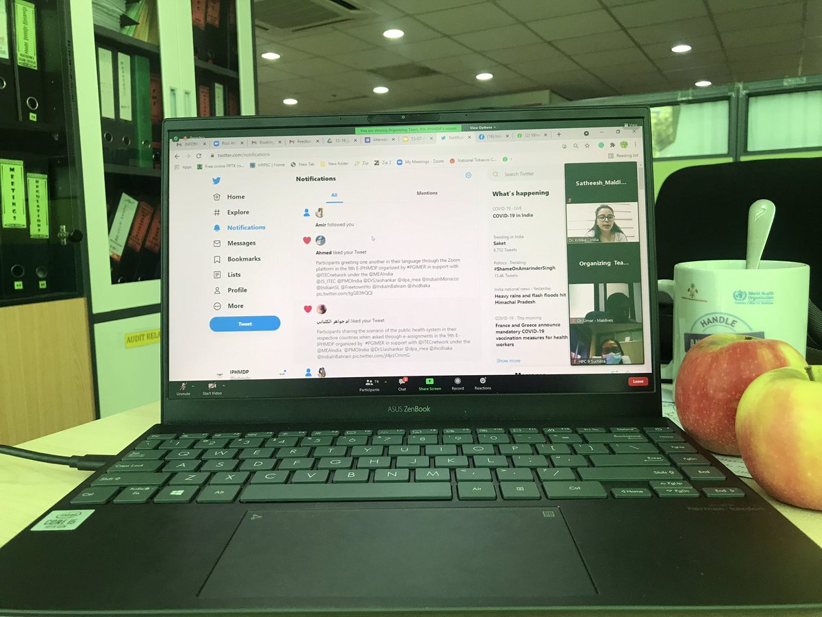 Sacchu's tweet image. Day 2 of training - International Public Health Management Development Programme - Maldives in India
#IPHMDP #ITECNetwork #PGIMER #MOHFW_INDIA #MEA_INDIA
@iphmdp @meaindia1 @ITECnetwork @JS_ITEC @pgimer