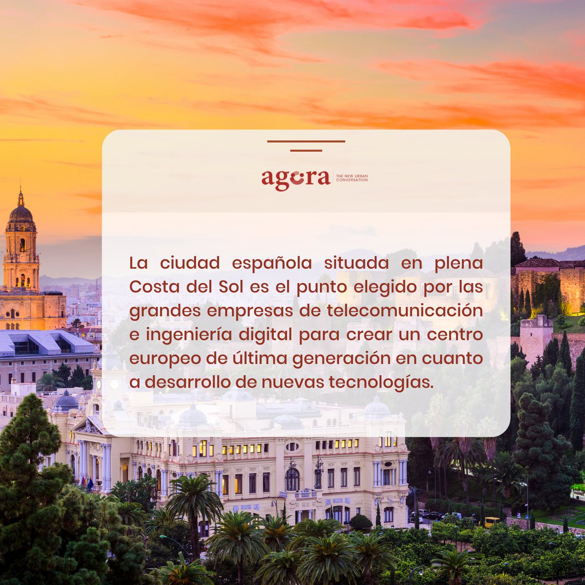 💡Málaga ha sido el punto elegido por las grandes empresas de telecomunicación e ingeniería digital para crear un centro europeo de última generación en desarrollo de nuevas tecnologías. 

#thenewurbanconversation #urbanismo #málaga #málagavalley #siliconvalley #españa #tech